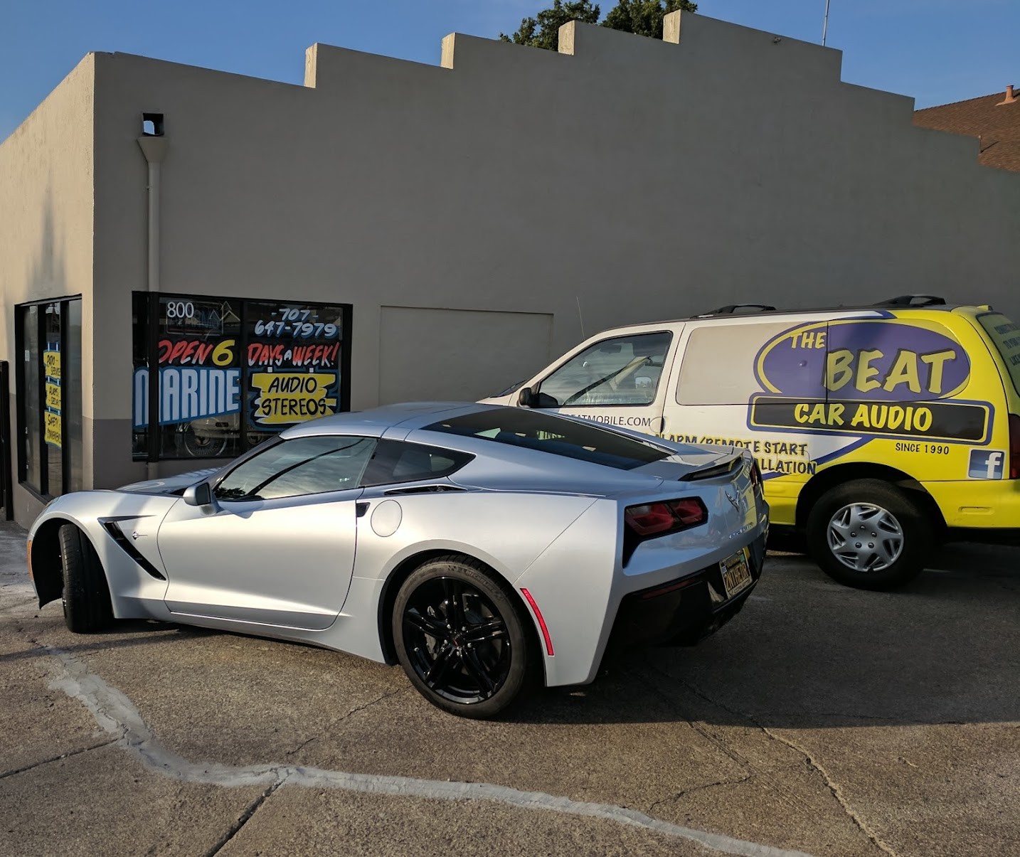 Corvette and The Beat Van